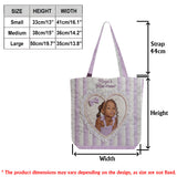 Unique Gift For Her/Mother/Grandma... - Personalized Mother Quilted Tote Bag