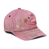 Funny Sarcastic Gift For Christians - Personalized Flamingo Classic Cap