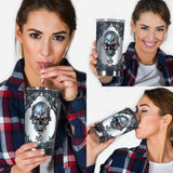 Cool Skull - Personalized Skull Tumbler