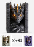 Violent Little Thing - Personalized Dragon Custom Shaped Acrylic Plaque