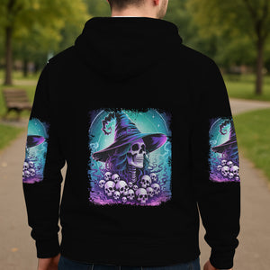 She Trained A Witch - Personalized Witch All Over Shirt