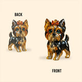 I Love My Dog - Personalized Dog Custom Shaped Acrylic Plaque