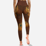 Native American Owl - Personalized American Indian Hoodie and Leggings