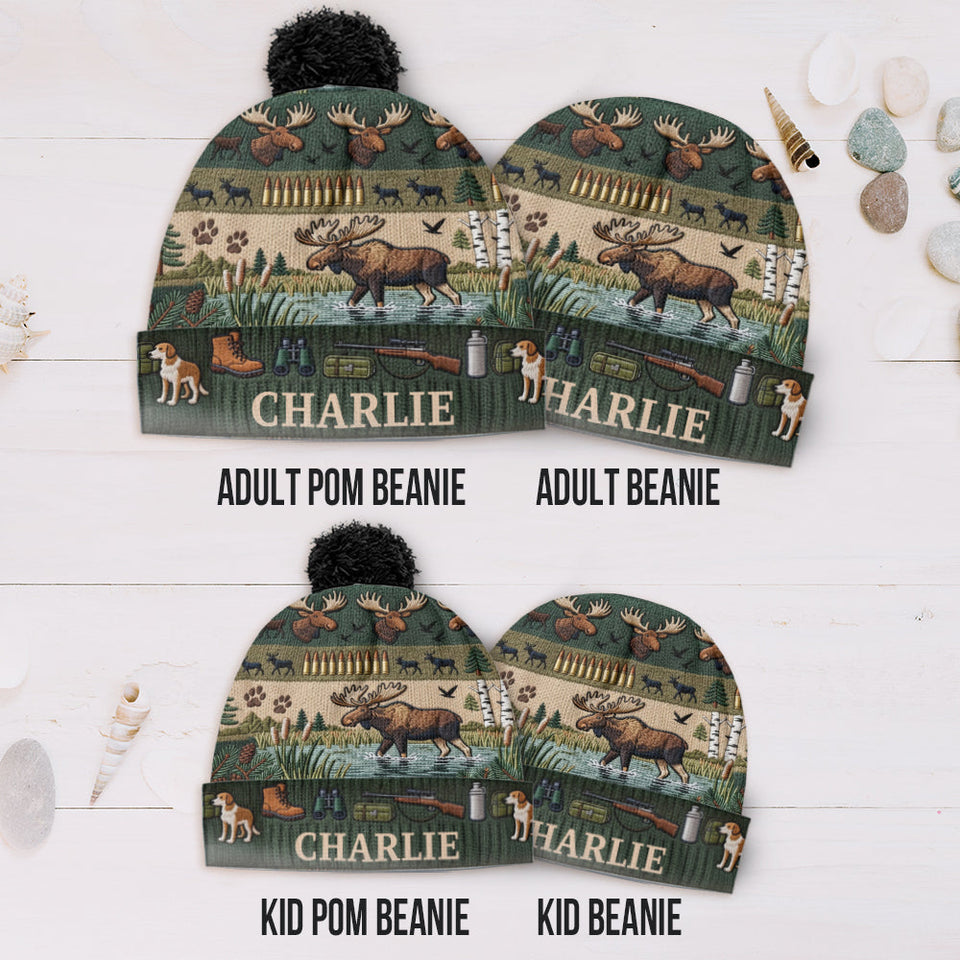 Love Hunting - Personalized Hunting Beanie Hat