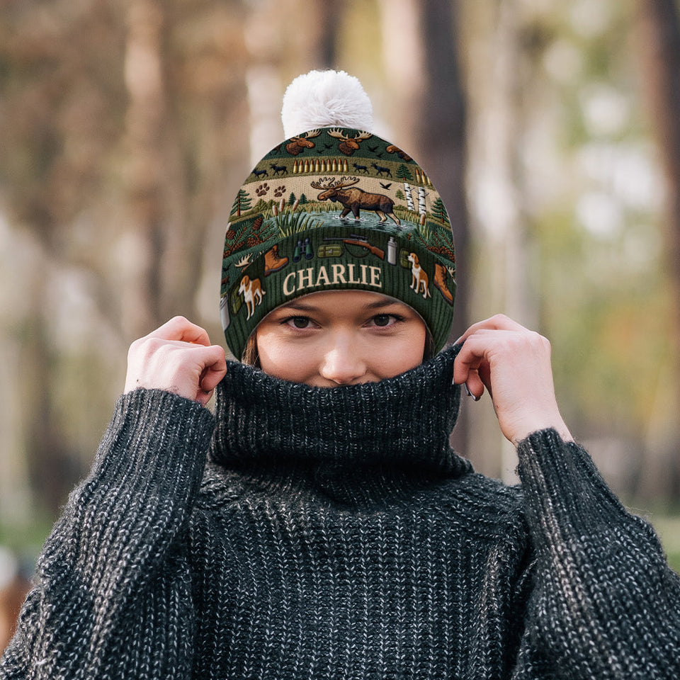 Love Hunting - Personalized Hunting Beanie Hat