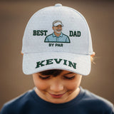Custom Any Photo Best Dad/Grandpa/Uncle.. - Personalized Golf Classic Cap