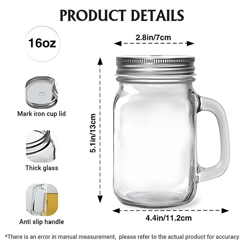 Funny Family Gift Most Likely To - Personalized Family Mason Jar Cup