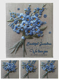 Never Forget I Love You - Personalized Grandma Blanket