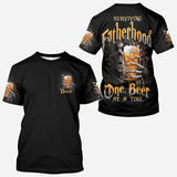 Surviving Fatherhood - Personalized Father All Over Shirt