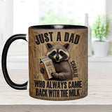 Dad Came Back With The Milk - Personalized Father Accent Mug