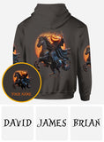 Hello Darkness - Personalized Skull All Over Shirt