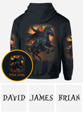 Hello Darkness - Personalized Skull All Over Shirt