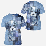 Love Golden Retriever - Personalized Dog All Over Shirt