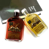 Congrat On Being My Brother - Personalized Sibling Wine Bottle