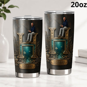 Fishing Is My Therapy - Personalized Fishing Tumbler