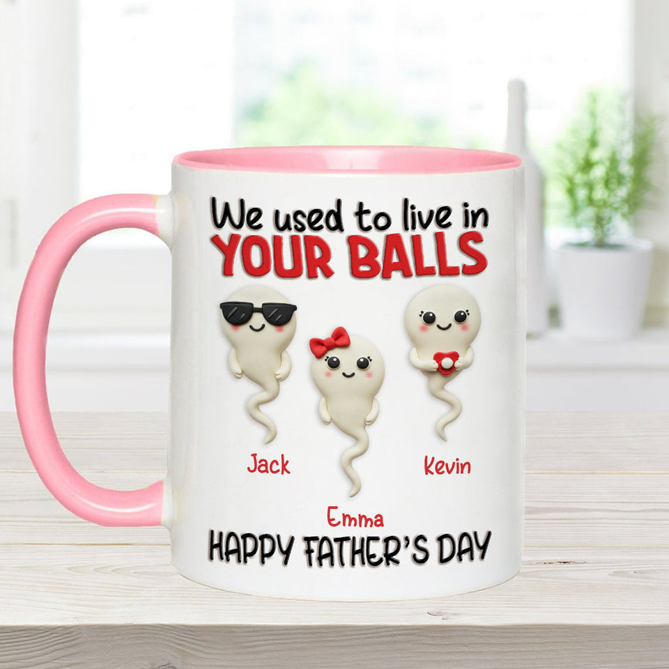 Thanks Mom - Personalized Mother Accent Mug