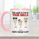 Thanks Mom - Personalized Mother Accent Mug