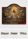 You Are Welcome Here - Personalized Christian Cut Metal Sign