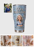 Custom Any Photo - Personalized Birthday Tumbler