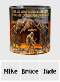 Looking For Golf Balls - Personalized Golf Whiskey Glass