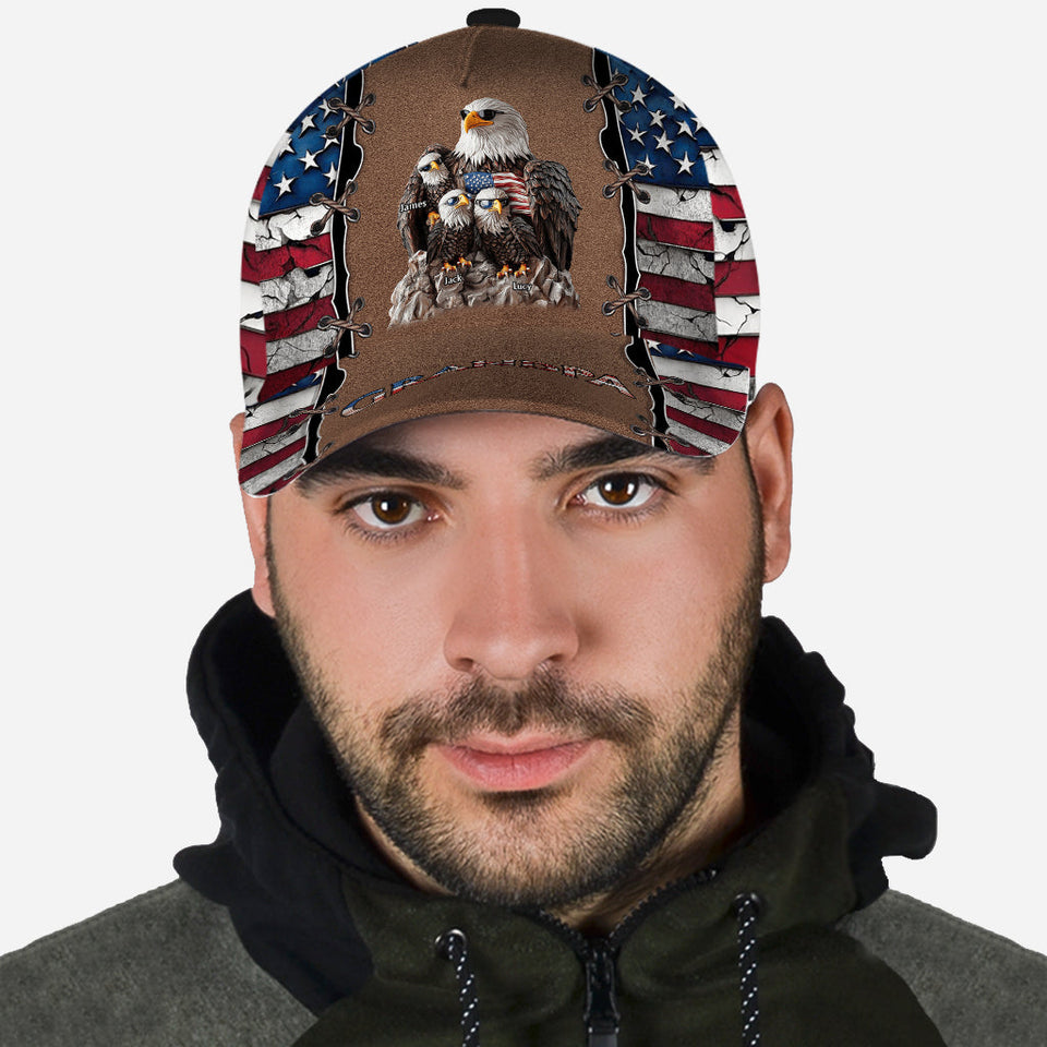 Pride Papa - Personalized Father Classic Cap
