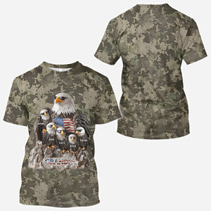 Strong Papa - Personalized Father All Over Shirt