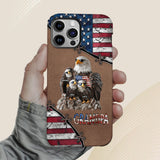 Strong Papa - Personalized Father Full Print Phone Case