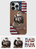 Strong Papa - Personalized Father Full Print Phone Case