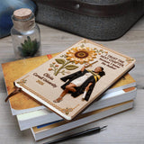 Floral Graduation - Personalized Graduation Leather Journal