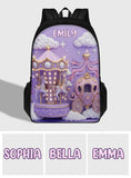 Magic Land - Gift For Daughter Granddaughter - Personalized Kid Multifunctional Backpack