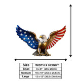 250 Years Of America - Personalized Patriot Wooden Wall Mount Sign