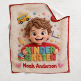 Perfect Back To School Gift - Personalized Kid Blanket