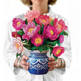Paper Flower Bouquet Greeting Cards with Envelope