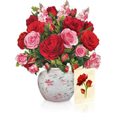 Paper Flower Bouquet Greeting Cards with Envelope