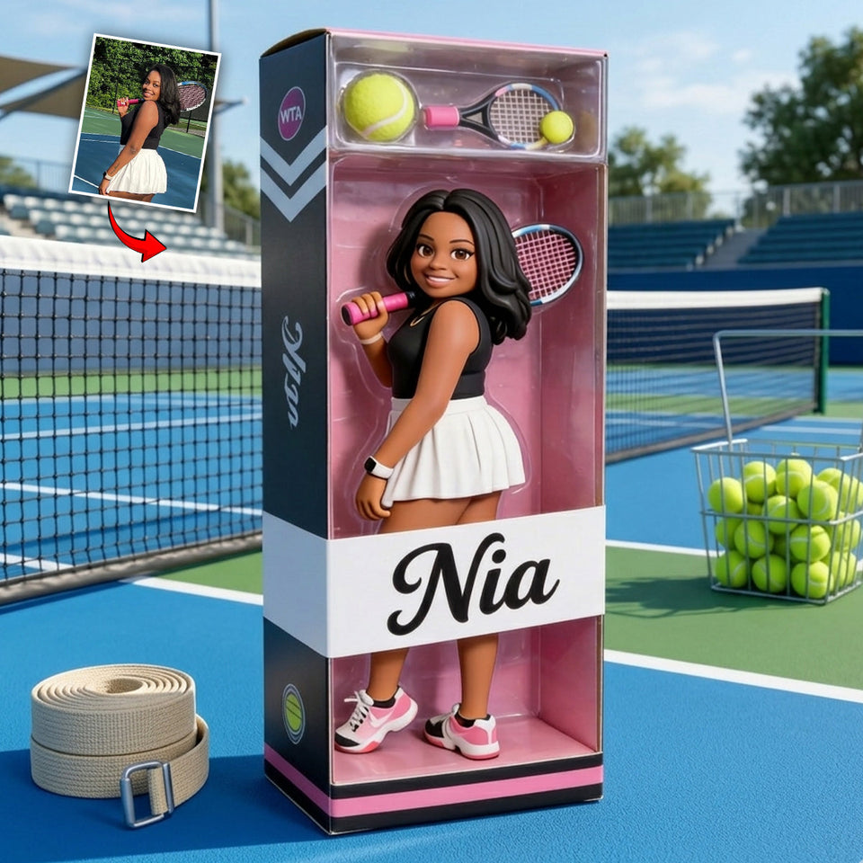 Any Sport - Tennis, Volleyball, Football, Baseball... - Personalized Tennis Custom Shaped Acrylic Plaque