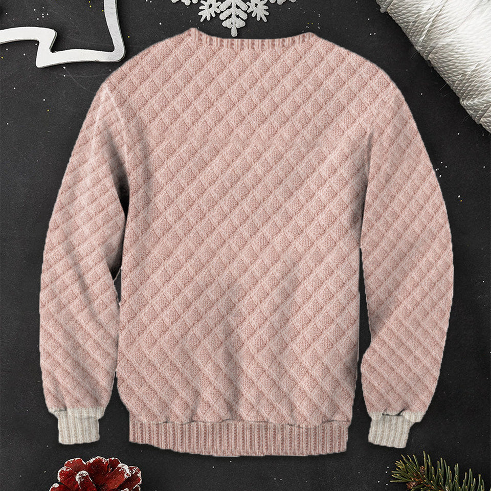 Bunny Pocket - Personalized Kid Ugly Sweater