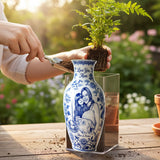 Custom Chinoiserie Style Gift For Mother/ Grandma/ Wife... - Personalized Mother Acrylic Pot