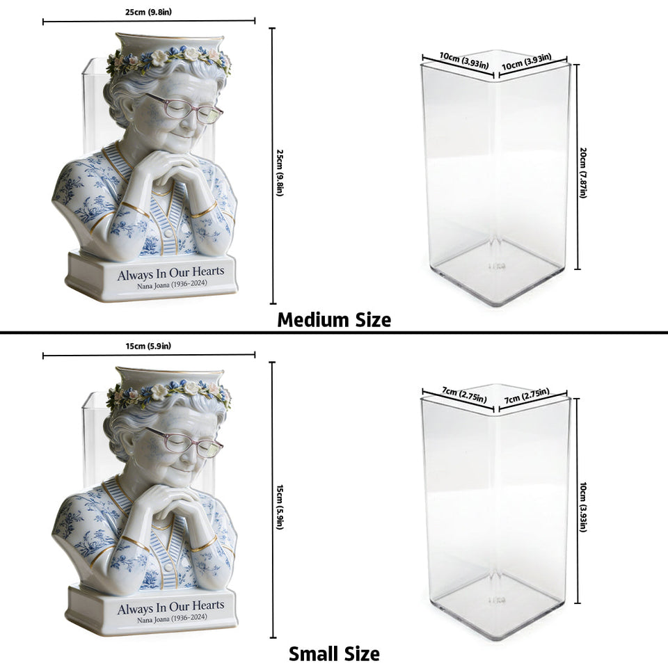 Memorial Customized - Personalized Memorial Acrylic Pot