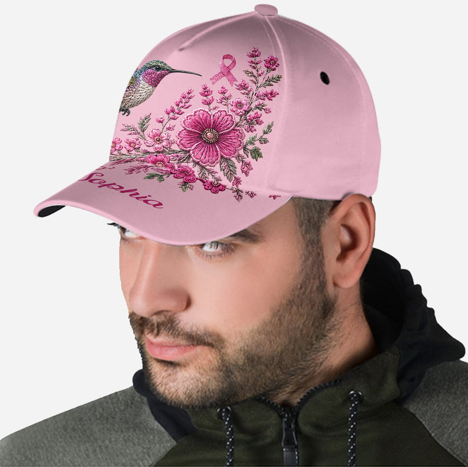 Faith Hope Love - Personalized Breast Cancer Awareness Classic Cap