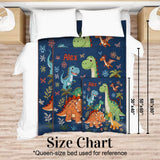 Dinosaur World - Personalized Kid Blanket