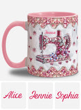 Love Sewing - Personalized Sewing Accent Mug