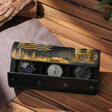 Initial Alphabet - Personalized Luxury Leather Watch Case