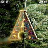 Colorful Initial - Personalized Family LED Light Ornament