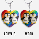 Love Is Love - Personalized LGBT Support Keychain