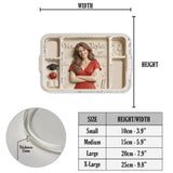 Teach With Love - Personalized Teacher Catch-All Tray