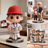 Trophy Moments - Personalized Baseball Custom Shaped Acrylic Plaque