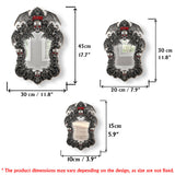 Spooky Skull - Personalized Skull Wall Hanging Mirror