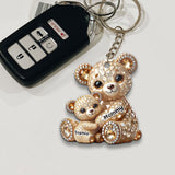 I Love You - Personalized Mother Keychain
