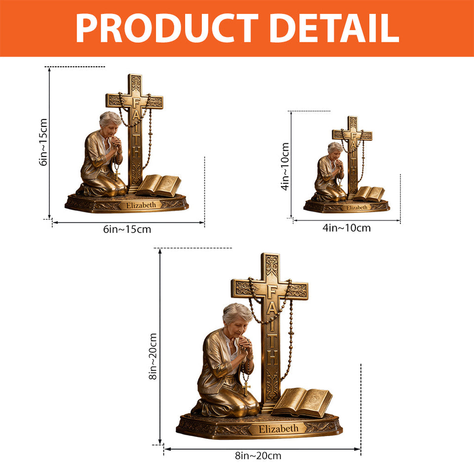 Faith - Personalized Christian Custom Shaped Acrylic Plaque
