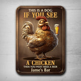 You Need A Beer - Personalized Beer Rectangle Metal Sign
